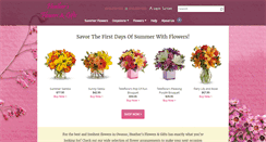 Desktop Screenshot of heathersflowersok.com